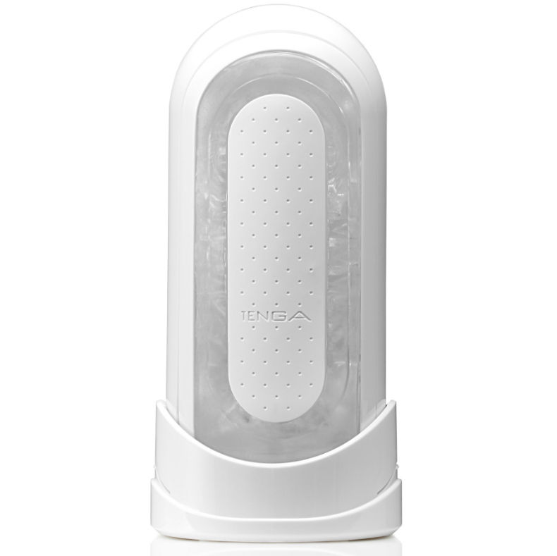 Imagen que nos facilita TENGA de su producto erótico TENGA - FLIP ZERO BLANCO PARA ÉL para nuestra categoría "JUGUETES BIENESTAR |Juguetes para Hombres|Vaginas con vibración".