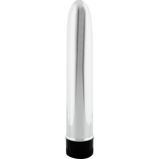 Imagen que nos facilita SEVEN CREATIONS de su producto erótico SEVEN CREATIONS - VIBRADOR PLATEADO para nuestra categoría "JUGUETES BIENESTAR |Vibradores".