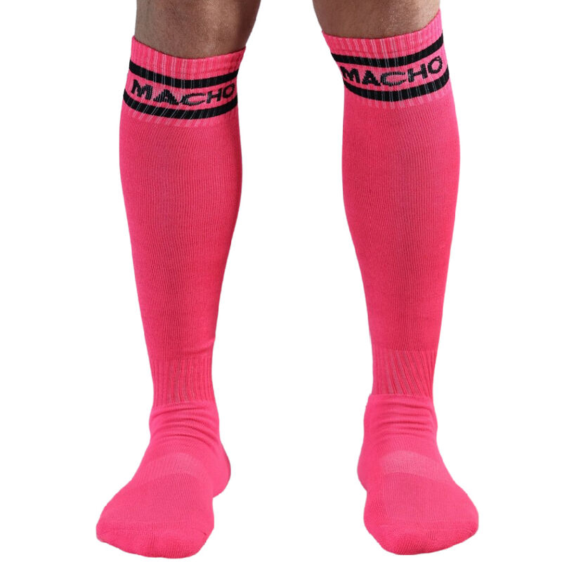 Imagen que nos facilita MACHO UNDERWEAR de su producto erótico MACHO - CALCETINES LARGOS TALLA UNICA ROSA para nuestra categoría "MODA & LENCERÍA|Lencería Hombre|Calcetines".