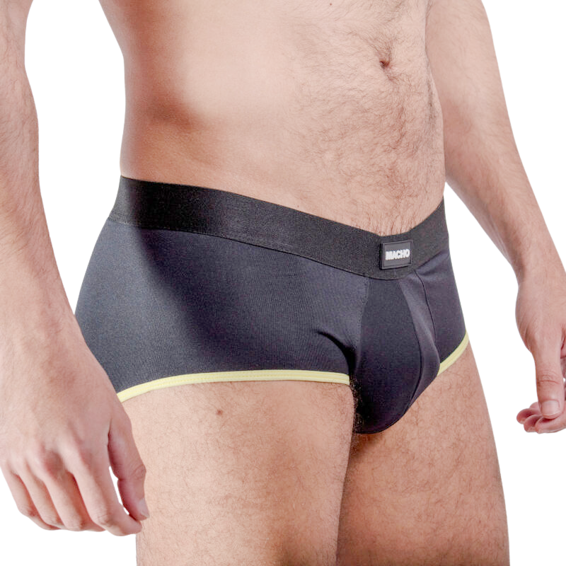 Imagen que nos facilita MACHO UNDERWEAR de su producto erótico MACHO - MS24A CALZONCILLO BRIEF DARK AMARILLO S para nuestra categoría "MODA & LENCERÍA|Lencería Hombre|Slips".