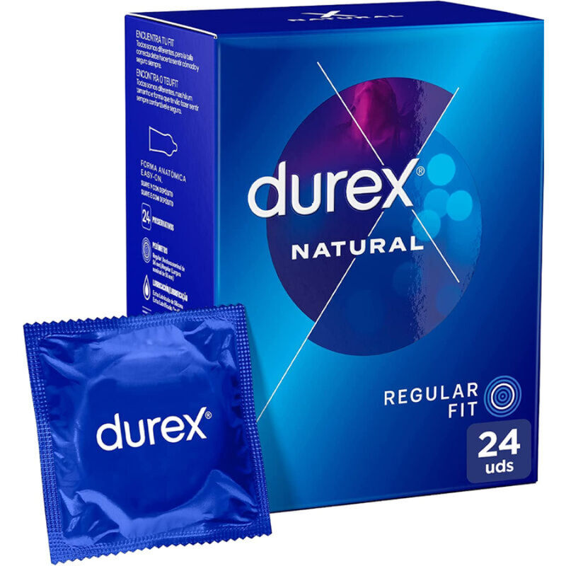 Imagen que nos facilita DUREX CONDOMS de su producto erótico DUREX - NATURAL PLUS 24 UNIDADES para nuestra categoría "PRESERVATIVOS |Normales".