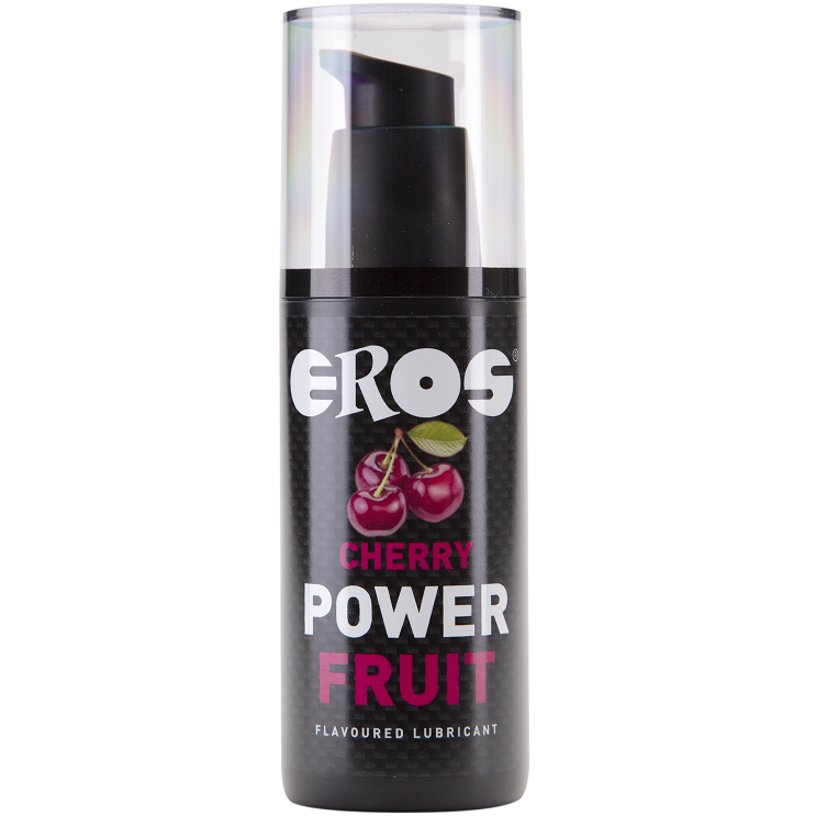 Imagen que nos facilita EROS POWER LINE de su producto erótico EROS POWER LINE - CEREZA POWER FRUIT LUBRICANTE 125 ML para nuestra categoría "DROGUERÍA |Lubricantes|Con deliciosos Sabores".