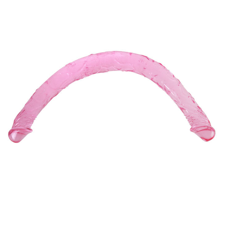 Imagen que nos facilita BAILE ANAL de su producto erótico BAILE - DOUBLE DONG ROSA 44.5 CM para nuestra categoría "JUGUETES BIENESTAR |Dildos sin Vibración|Penes dobles".