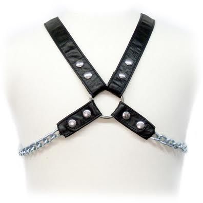 Imagen que nos facilita LEATHER BODY de su producto erótico LEATHER BODY - CHAIN HARNESS II para nuestra categoría "MODA & LENCERÍA|Lencería Hombre|Arneses Hombre".