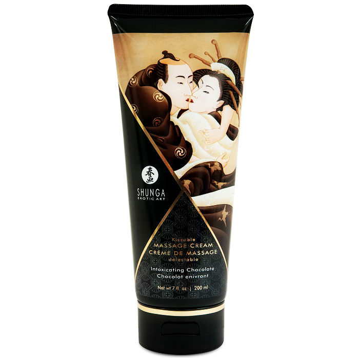 Imagen que nos facilita SHUNGA MASSAGE CREAM de su producto erótico SHUNGA - CREMA MASAJE CHOCOLATE 200 ML para nuestra categoría "DROGUERÍA |Para Masajes|Cremas de masaje".