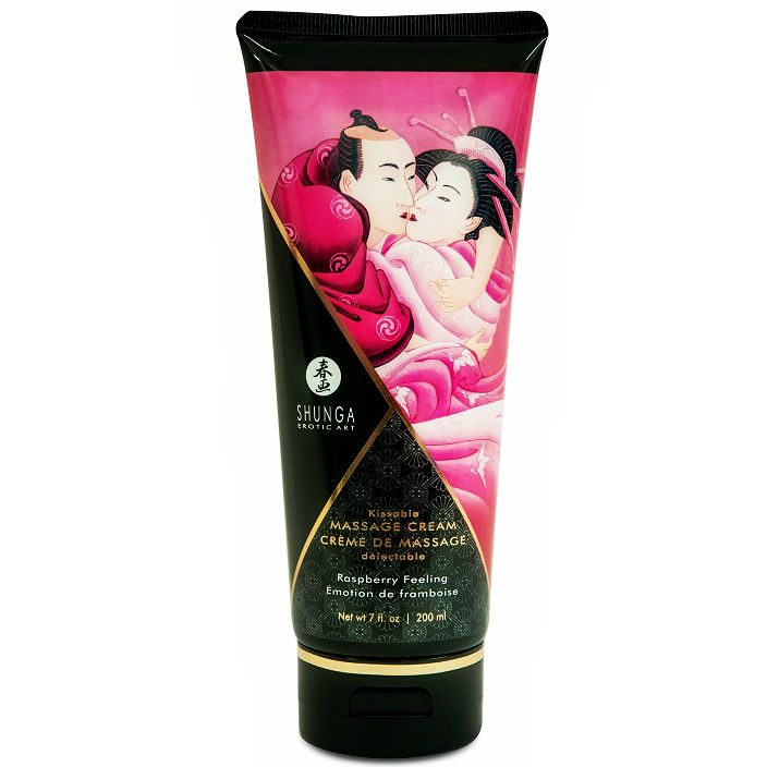 Imagen que nos facilita SHUNGA MASSAGE CREAM de su producto erótico SHUNGA - CREMA MASAJE FRAMBUESA 200 ML para nuestra categoría "DROGUERÍA |Para Masajes|Cremas de masaje".