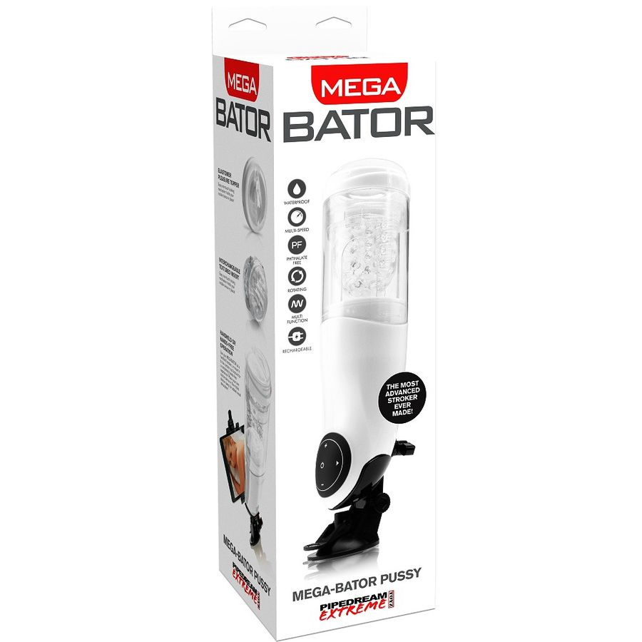 Imagen que nos facilita EXTREME TOYZ de su producto erótico EXTREME TOYZ - PDX MEGA BATOR USB MASTURBADOR MASCULINO VAGINA BLANCO para nuestra categoría "JUGUETES BIENESTAR |Juguetes para Hombres|Vaginas con vibración".