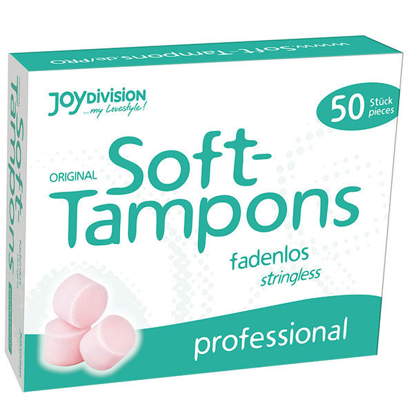 Imagen que nos facilita JOYDIVISION SOFT-TAMPONS de su producto erótico JOYDIVISION SOFT-TAMPONS - TAMPONES ORIGINALES PROFESSIONAL/ 50UDS para nuestra categoría "DROGUERÍA |Tampón higiénico".