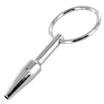 Imagen que nos facilita METAL HARD de su producto erótico METAL HARD - MINI PLUG METAL PENE 9MM para nuestra categoría "BDSM & BONDAGE |Artículos BDSM|Accesorios juego Doctor BDSM".