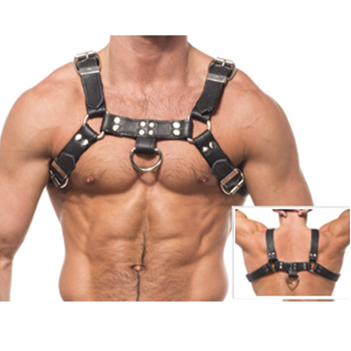 Imagen que nos facilita LEATHER BODY de su producto erótico LEATHER BODY - CHAIN HARNESS III para nuestra categoría "MODA & LENCERÍA|Lencería Hombre|Arneses Hombre".