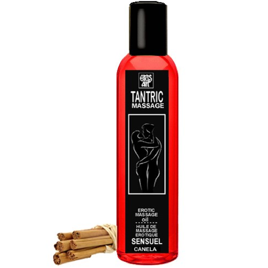 Imagen que nos facilita EROS-ART de su producto erótico EROS-ART - ACEITE MASAJE TANTRICO NATURAL Y AFRODISÍACO CANELA 30 ML para nuestra categoría "DROGUERÍA |Para Masajes|Aceites con Sabores".