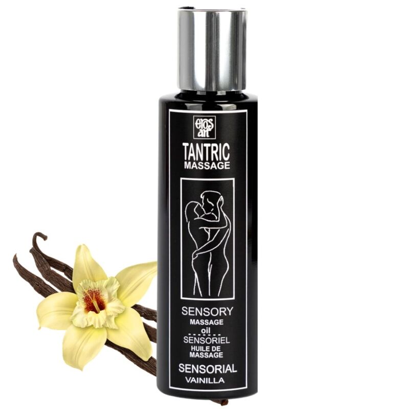 Imagen que nos facilita EROS-ART de su producto erótico EROS-ART - ACEITE MASAJE TANTRICO NATURAL Y AFRODISÍACO VAINILLA 100 ML para nuestra categoría "DROGUERÍA |Para Masajes|Aceites con Sabores".