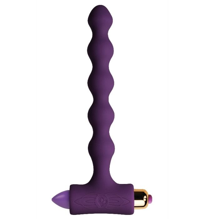 Imagen que nos facilita ROCKS-OFF de su producto erótico ROCKS-OFF - PLUG ANAL CON VIBRACIÓN Y ONDULACIONES PETITE SENSATIONS PEARLS para nuestra categoría "JUGUETES BIENESTAR |Anal|Vibradores Anales".