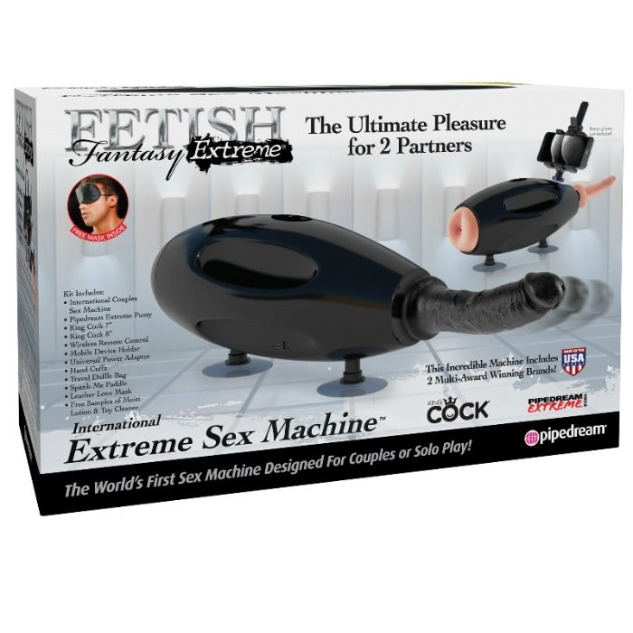 Imagen que nos facilita FETISH FANTASY EXTREME de su producto erótico FETISH FANTASY EXTREME - MAQUINA SEXUAL INTERNACIONAL para nuestra categoría "JUGUETES BIENESTAR |Vibradores|Vibradores HI-TECH".