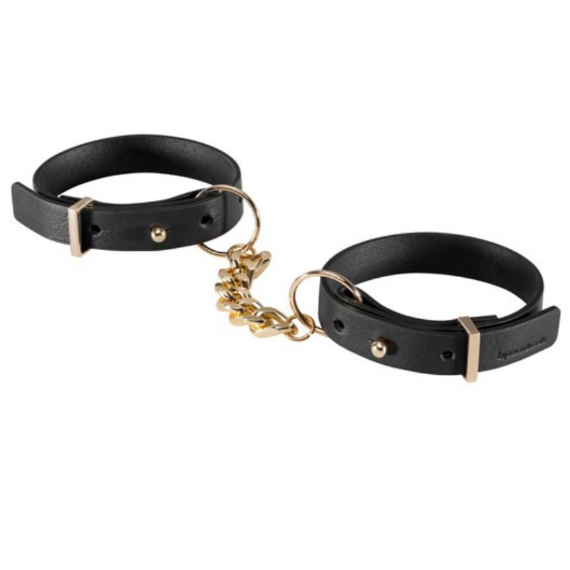 Imagen que nos facilita BIJOUX MAZE de su producto erótico BIJOUX - INDISCRETS MAZE ESPOSAS BRAZALETES NEGRO para nuestra categoría "BDSM & BONDAGE |Bondage|Esposas".