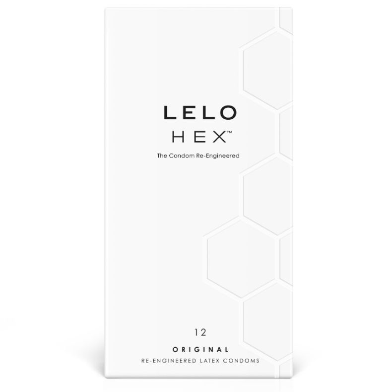 Imagen que nos facilita LELO de su producto erótico LELO - HEX PRESERVATIVO CAJA 12 UDS para nuestra categoría "PRESERVATIVOS |Puntos y Estrías".