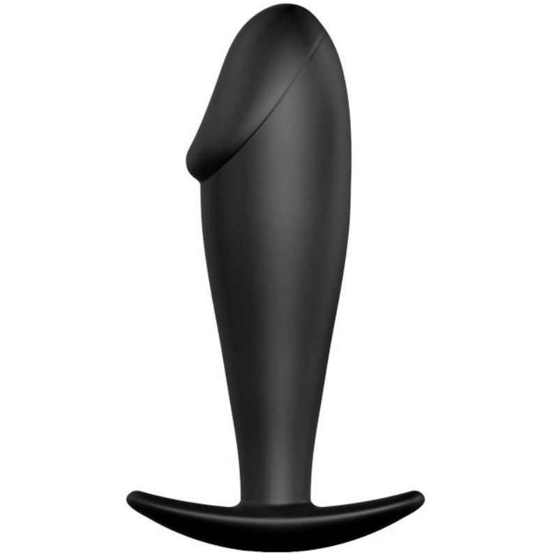 Imagen que nos facilita PRETTY LOVE BOTTOM de su producto erótico PRETTY LOVE - PLUG ANAL SILICONA FORMA PENE NEGRO para nuestra categoría "JUGUETES BIENESTAR |Anal|Plugs Anales".