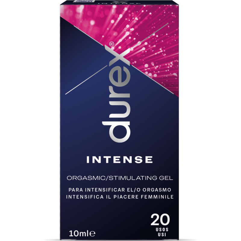 Imagen que nos facilita DUREX LUBES de su producto erótico DUREX - GEL LUBRICANTE INTENSE ORGASMIC 10ML para nuestra categoría "DROGUERÍA |Estimulantes para Ellas|Intensificador Orgasmos".