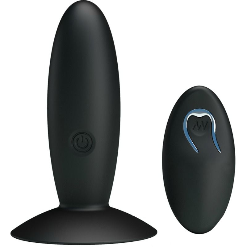 Imagen que nos facilita PRETTY LOVE BOTTOM de su producto erótico PRETTY LOVE - PLUG ANAL RECARGABLE CON VIBRACION Y MANDO para nuestra categoría "JUGUETES BIENESTAR |Vibradores|Vibradores control remoto".