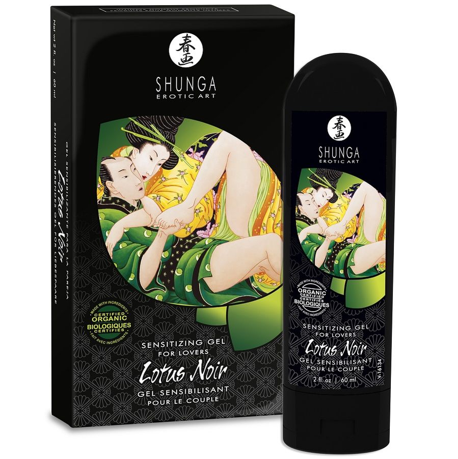 Imagen que nos facilita SHUNGA APHRODISIACS de su producto erótico SHUNGA - CREMA LOTUS NOIR SENSIBILIZANTE 60 ML para nuestra categoría "DROGUERÍA |Estimulantes para Ellas|Intensificador Orgasmos".