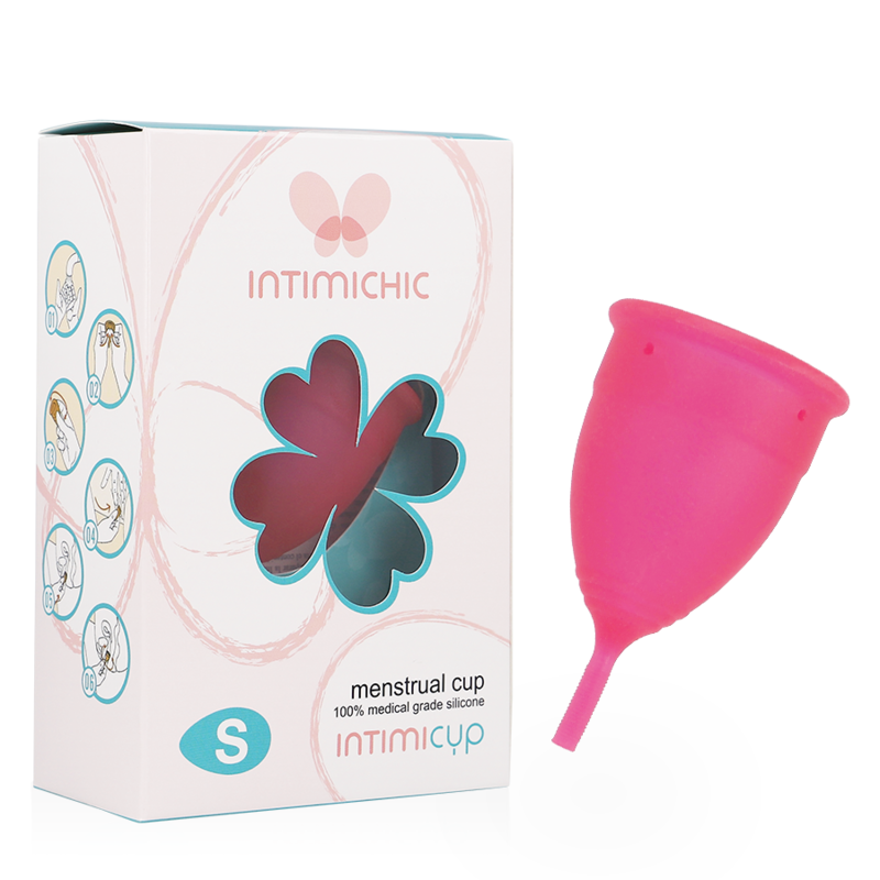 Imagen que nos facilita INTIMICHIC de su producto erótico INTIMICHIC - COPA MENSTRUAL SILICONA MEDICA - TALLA S para nuestra categoría "DROGUERÍA |Copas vaginales".