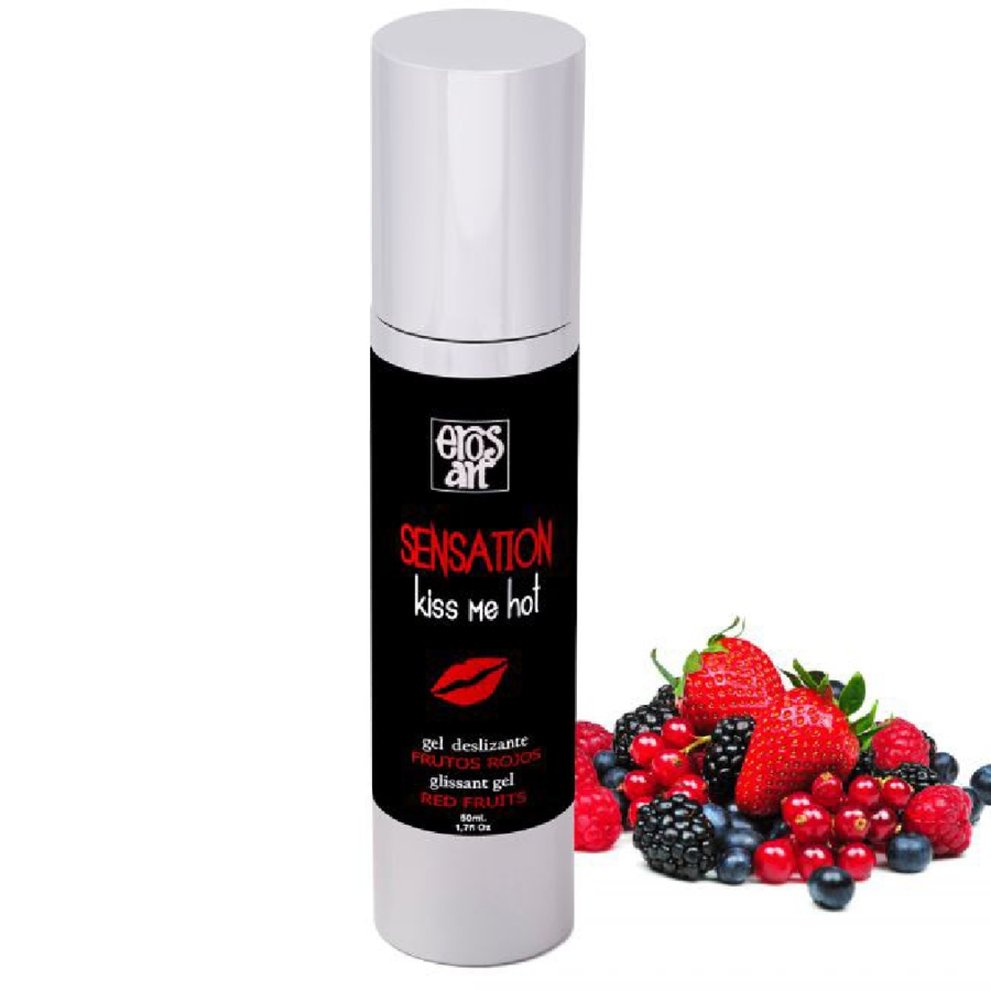 Imagen que nos facilita EROS-ART de su producto erótico EROS-ART - SENSATTION LUBRICANTE NATURAL FRUTOS ROJOS 50 ML para nuestra categoría "DROGUERÍA |Lubricantes|Con deliciosos Sabores".