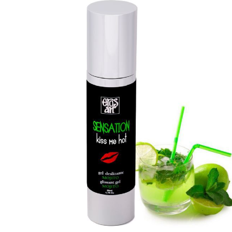 Imagen que nos facilita EROS-ART de su producto erótico EROS-ART - SENSATTION LUBRICANTE NATURAL MOJITO 50 ML para nuestra categoría "DROGUERÍA |Lubricantes|Con deliciosos Sabores".