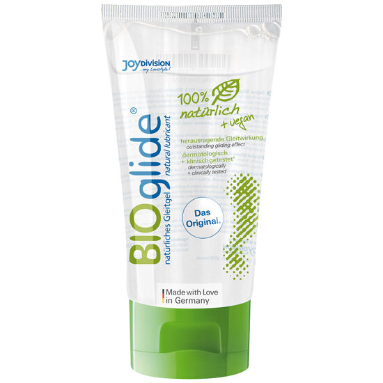 Imagen que nos facilita JOYDIVISION BIOGLIDE de su producto erótico BIOGLIDE - LUBRICANTE NATURAL 150 ML para nuestra categoría "DROGUERÍA |Lubricantes|Bio Ecólogico".