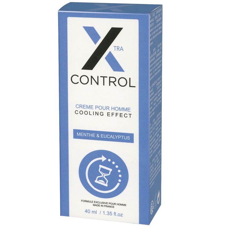 Imagen que nos facilita RUF de su producto erótico RUF - X CONTROL CREMA EFECTO FRIO PARA HOMBRE 40 ML para nuestra categoría "DROGUERÍA |Estimulantes para Ellos|Aumento del pene".