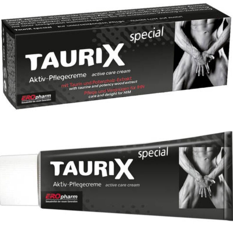 Imagen que nos facilita JOYDIVISION EROPHARM de su producto erótico JOYDIVION EROPHARM - TAURIX CREMA VIGORIZANTE ESPECIAL 40 ML para nuestra categoría "DROGUERÍA |Estimulantes para Ellos|Aumento Erección".