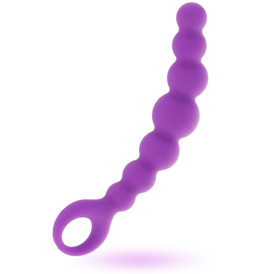 Imagen que nos facilita INTENSE ANAL TOYS de su producto erótico INTENSE - ANAL BEADS MAX LILA para nuestra categoría "JUGUETES BIENESTAR |Juguetes para Mujeres|Bolas Chinas|Bolas Anales".