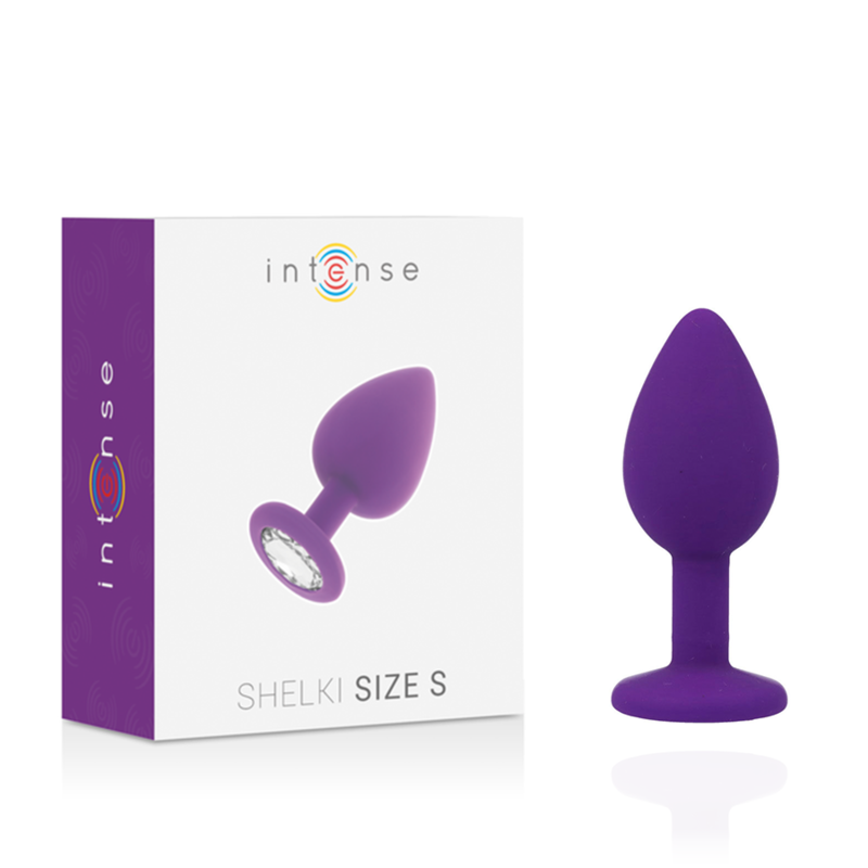 Imagen que nos facilita INTENSE ANAL TOYS de su producto erótico INTENSE - SHELKI S PLUG ANAL LILA para nuestra categoría "JUGUETES BIENESTAR |Anal|Plugs Anales".