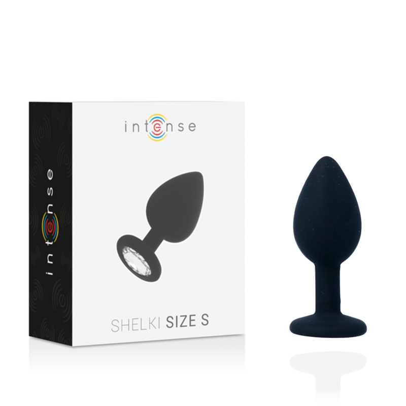 Imagen que nos facilita INTENSE ANAL TOYS de su producto erótico INTENSE - SHELKI S PLUG ANAL NEGRO para nuestra categoría "JUGUETES BIENESTAR |Anal|Plugs Anales".