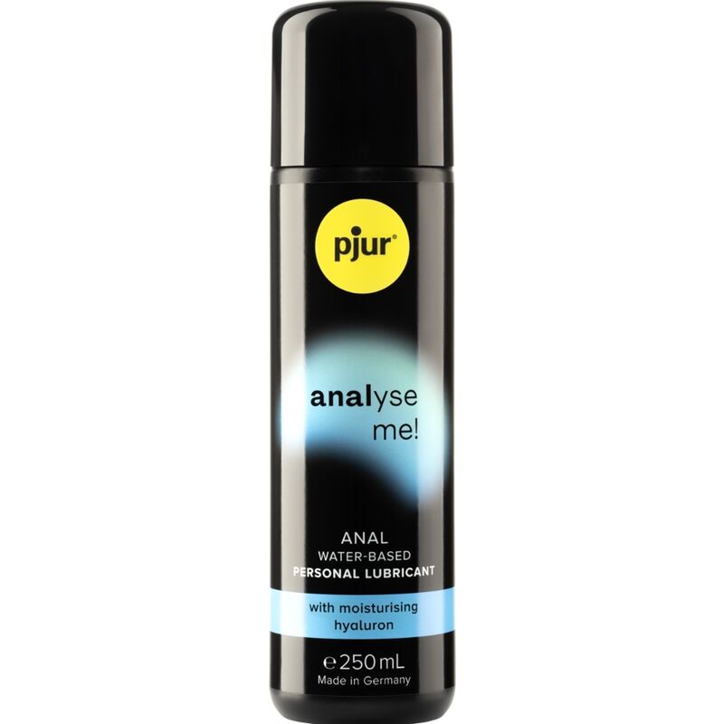 Imagen que nos facilita PJUR de su producto erótico PJUR - ANALYSE ME LUBRICANTE AGUA ANAL 250 ML para nuestra categoría "DROGUERÍA |Lubricantes|Anal con Relajante".