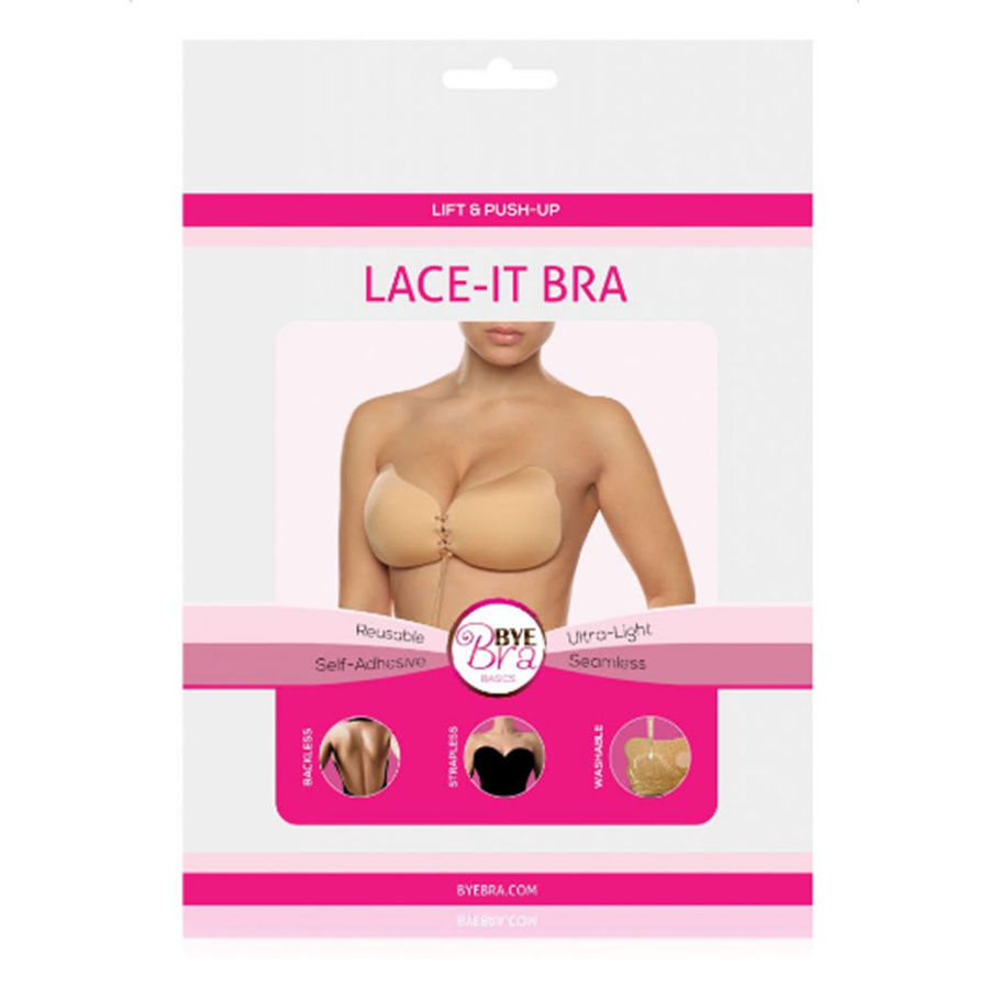 Imagen que nos facilita BYE BRA - BRAS de su producto erótico BYE-BRA - LACE-IT REALZADOR PUSH-UP BEIGE COPA A para nuestra categoría "MODA & LENCERÍA|Lencería Mujer|Lencería Sexy|Sujetadores".