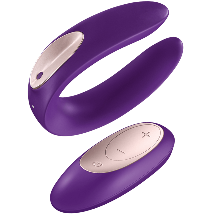 Imagen que nos facilita SATISFYER PARTNER de su producto erótico SATISFYER - PARTNER PLUS CONTROL REMOTO PARA PAREJAS EDICIÓN 2020 para nuestra categoría "JUGUETES BIENESTAR |Vibradores|Vibradores control remoto".