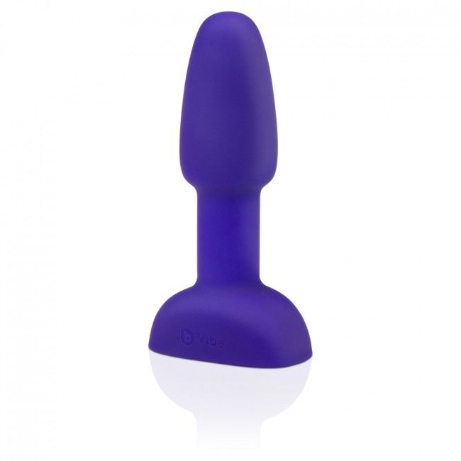 Imagen que nos facilita B-VIBE de su producto erótico B-VIBE - RIMMING CONTROL REMOTO ANAL PLUG PETITE LILA para nuestra categoría "JUGUETES BIENESTAR |Vibradores|Vibradores control remoto".