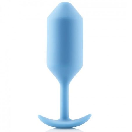 Imagen que nos facilita B-VIBE de su producto erótico B-VIBE - SNUG PLUG ANAL 3 AZUL CIELO para nuestra categoría "JUGUETES BIENESTAR |Anal|Vibradores Anales".