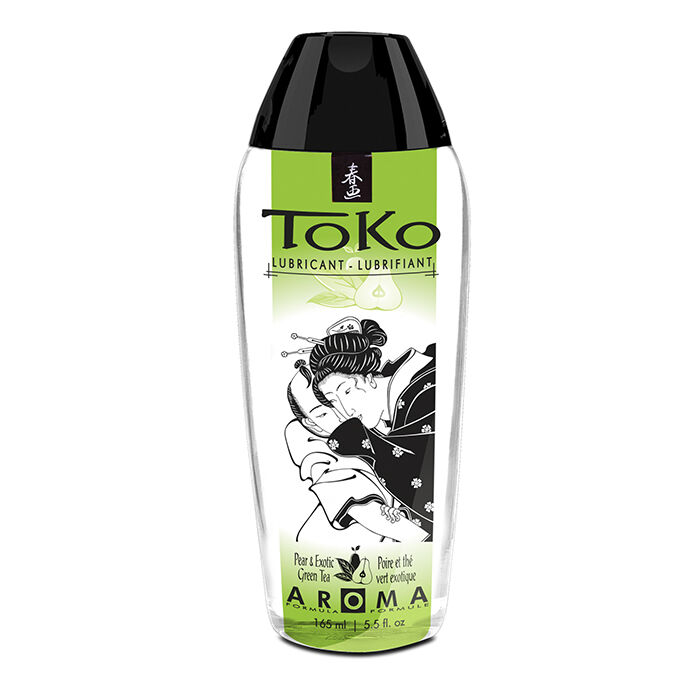 Imagen que nos facilita SHUNGA LUBRICANTS de su producto erótico SHUNGA - TOKO AROMA LUBRICANTE PERA & TÉ VERDE EXOTICO para nuestra categoría "DROGUERÍA |Lubricantes|Con deliciosos Sabores".