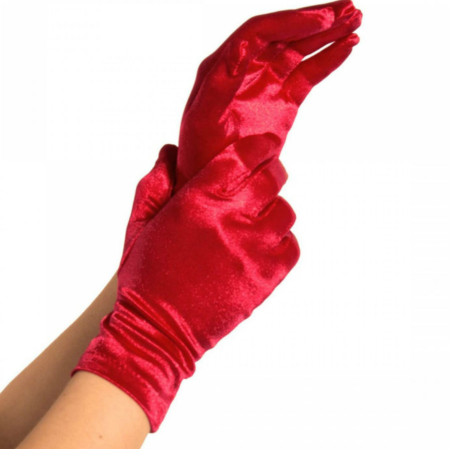 Imagen que nos facilita LEG AVENUE ACCESSORIES de su producto erótico LEG AVENUE - GUANTES SATIN ROJO para nuestra categoría "MODA & LENCERÍA|Lencería Mujer|Accesorios|Guantes para lencería".