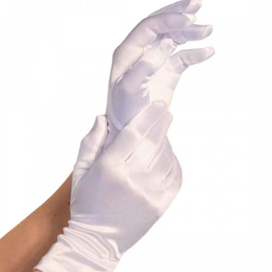 Imagen que nos facilita LEG AVENUE ACCESSORIES de su producto erótico LEG AVENUE - GUANTES SATIN BLANCO para nuestra categoría "MODA & LENCERÍA|Lencería Mujer|Accesorios|Guantes para lencería".