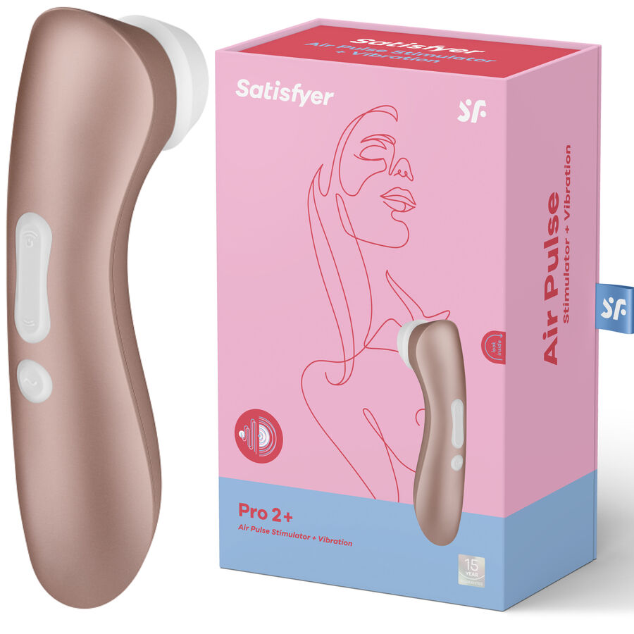 Imagen que nos facilita SATISFYER AIR PULSE de su producto erótico SATISFYER - PRO 2 VIBRATION EDICIÓN 2020 para nuestra categoría "JUGUETES BIENESTAR |Juguetes para Mujeres|Estimuladores|Succionadores sin vibración".