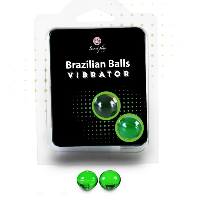 Imagen que nos facilita SECRETPLAY COSMETIC de su producto erótico SECRETPLAY - SET 2 BRAZILIAN BALLS VIBRATOR para nuestra categoría "DROGUERÍA |Lubricantes|Bolas Brazilian Balls".