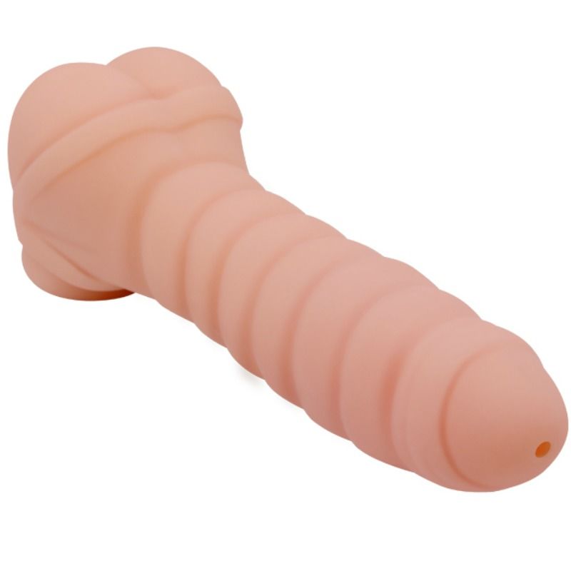 Imagen que nos facilita CRAZY BULL de su producto erótico CRAZY BULL - PENE MULTIFUNCIONAL 21.8 CM para nuestra categoría "JUGUETES BIENESTAR |Juguetes para Hombres|Masturbadores varios".