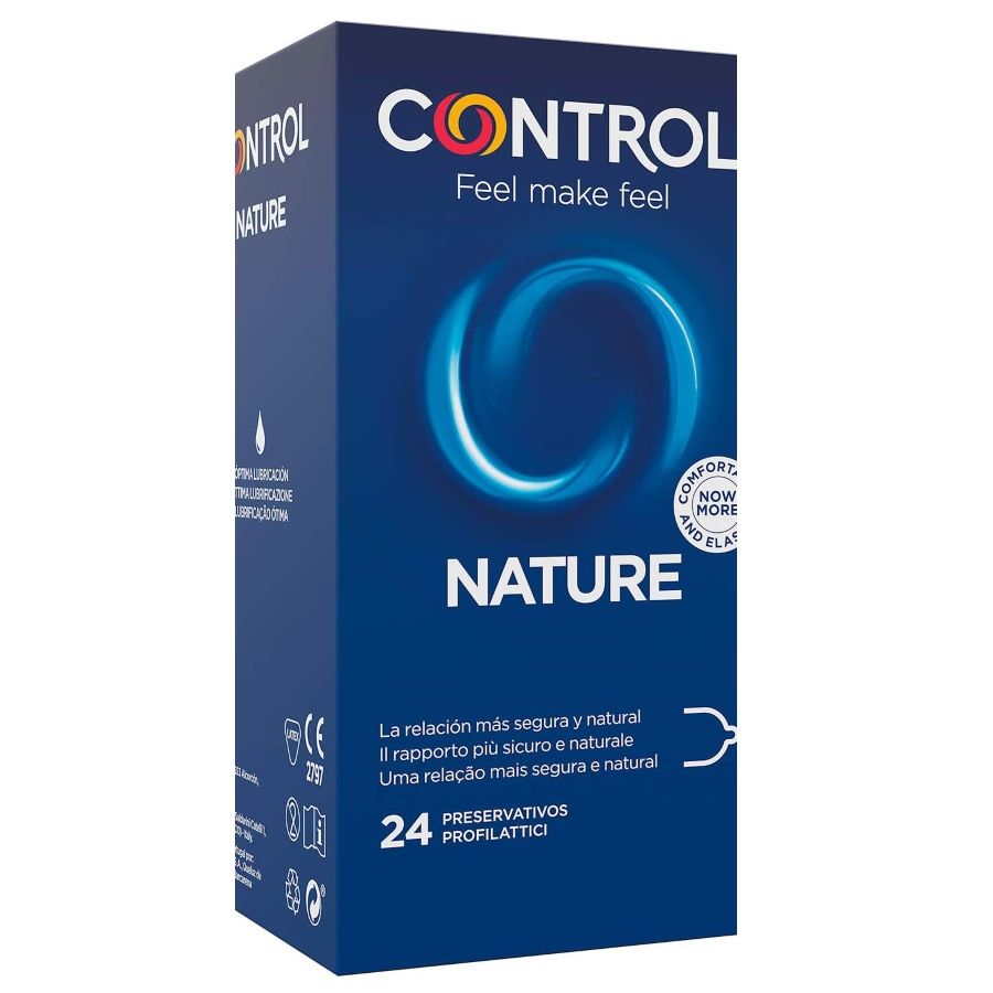 Imagen que nos facilita CONTROL CONDOMS de su producto erótico CONTROL - ADAPTA NATURE PRESERVATIVOS 24 UNIDADES para nuestra categoría "PRESERVATIVOS |Normales".