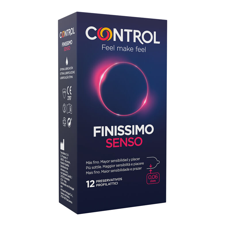 Imagen que nos facilita CONTROL CONDOMS de su producto erótico CONTROL - ADAPTA SENSO PRESERVATIVOS 12 UNIDADES para nuestra categoría "PRESERVATIVOS |Sensitivos".