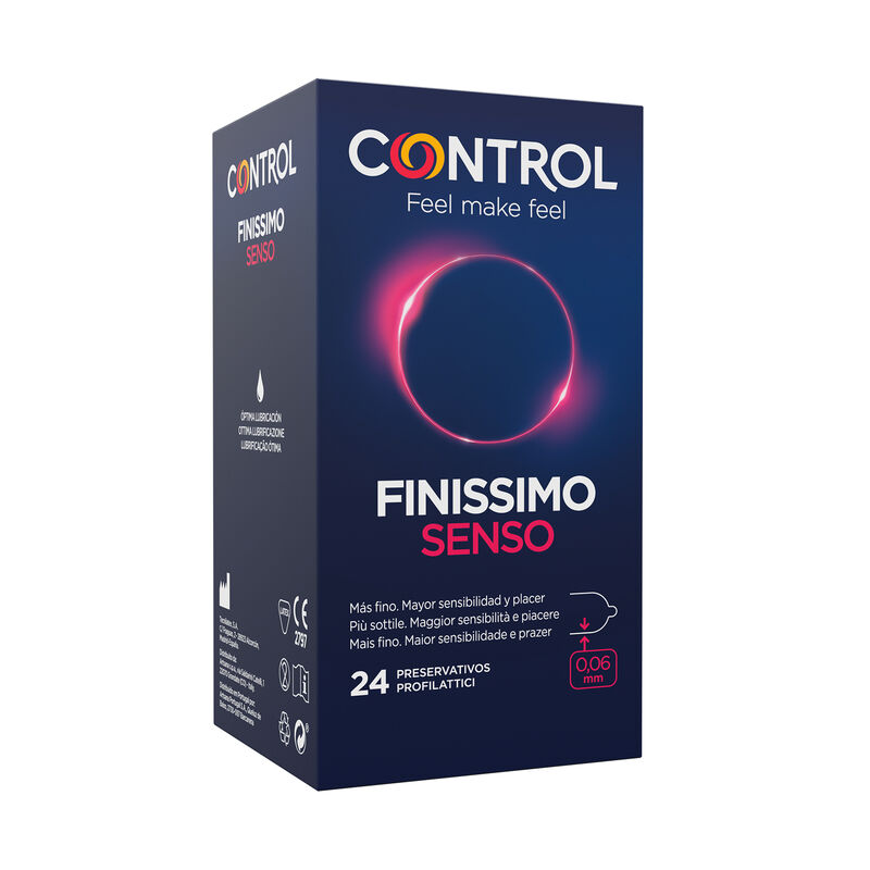 Imagen que nos facilita CONTROL CONDOMS de su producto erótico CONTROL - SENSO PRESERVATIVOS 24 UNIDADES para nuestra categoría "PRESERVATIVOS |Sensitivos".