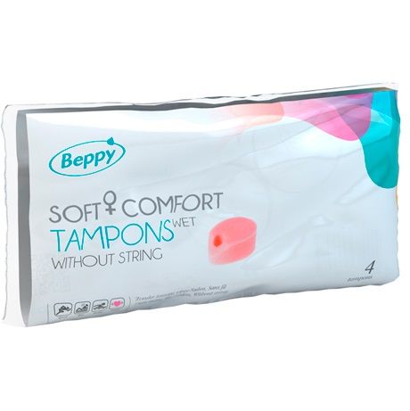 Imagen que nos facilita BEPPY de su producto erótico BEPPY - TAMPONES LUBRICADOS 4 UDS para nuestra categoría "DROGUERÍA |Tampón higiénico".