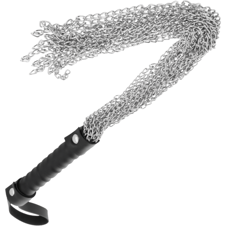 Imagen que nos facilita DARKNESS SENSATIONS de su producto erótico DARKNESS - LÁTIGO BONDAGE METAL BDSM para nuestra categoría "BDSM & BONDAGE |Artículos BDSM|Látigos BDSM".