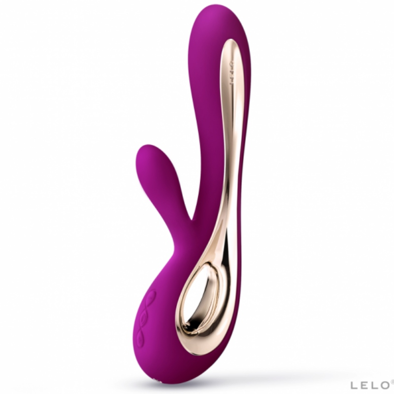 Imagen que nos facilita LELO de su producto erótico LELO - SORAYA 2 VIBRADOR RABBIT MORADO para nuestra categoría "JUGUETES BIENESTAR |Juguetes para Mujeres|Estimuladores|Para Clítoris".